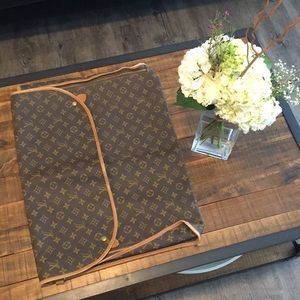 Authentic Vintage Louis Vuitton Flat Tote Bag